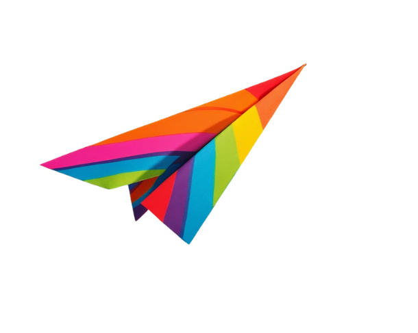 aeroplano multicolor