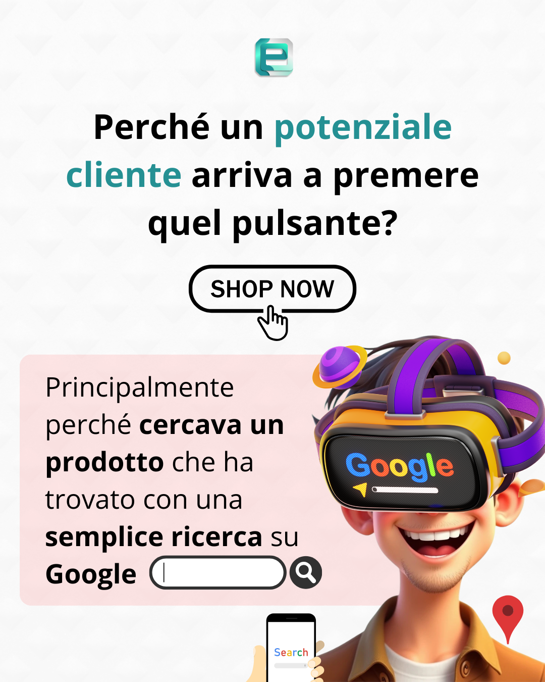 Trovare un prodotto con una semplice ricerca su Google grazie all'intenzione dell'utente